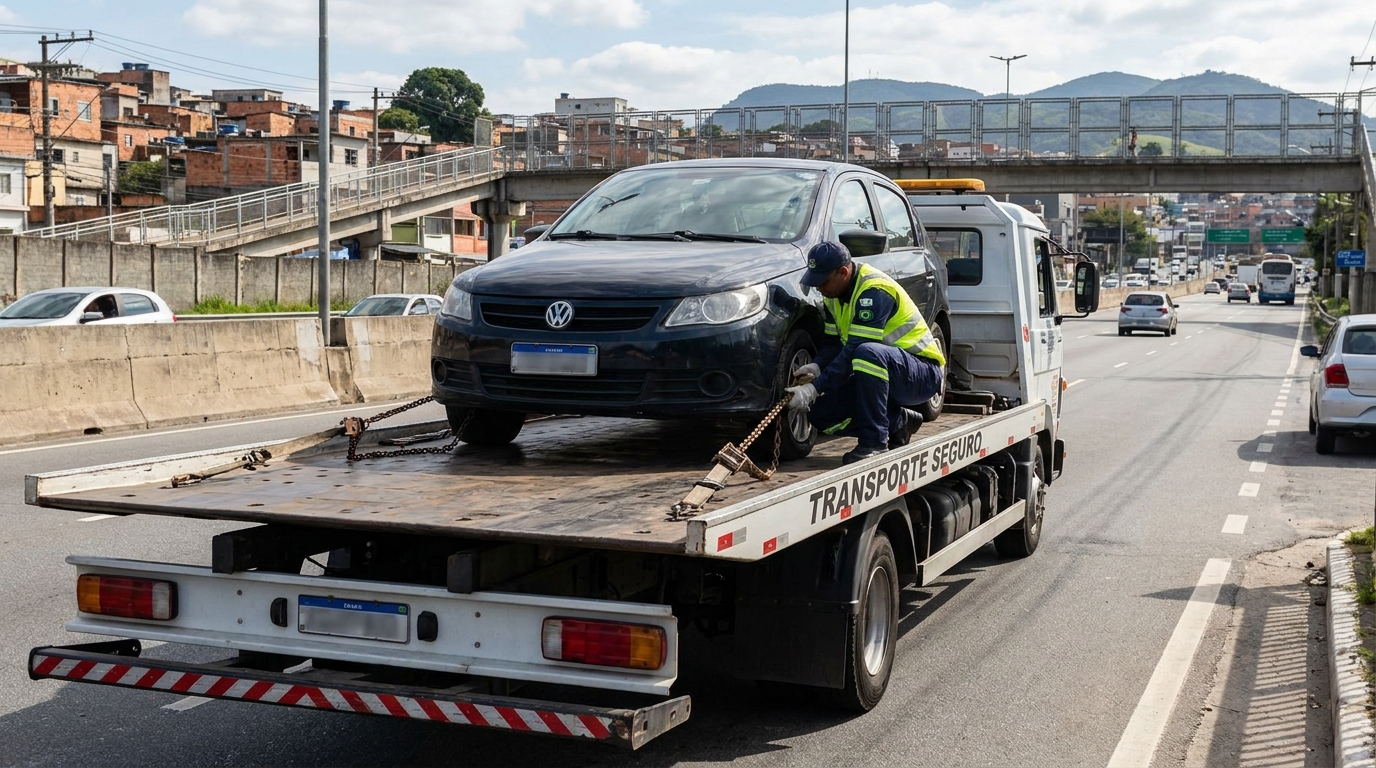 Logística para Veículos Parados na Gávea, Uberlândia‑MG